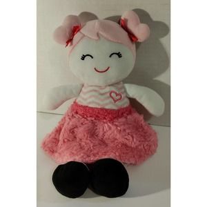 Baby Starters Ballerina Plush Doll Pink w Skirt 11 3/4"